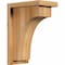 Ekena Millwork Huntington Rough Sawn Corbel w/Backplate, Western Red Cedar, 6"W x 10"D x 14"H COR06X10X14HUN01RWR - alternate 1